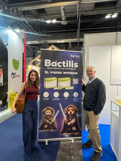 SyRex Health participa en AMVAC-Propet 2026 y presenta BACTILIS, su nuevo triplebiótico para perros y gatos