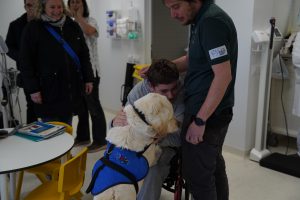 Purina colabora con el Hospital Trueta para mejorar el bienestar de niños con parálisis cerebral con la Terapia Asistida con Perros