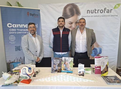 Nutrofar y la innovación terapéutica marcan presencia en el 12º Encuentro Veterinario de la Costa del Sol