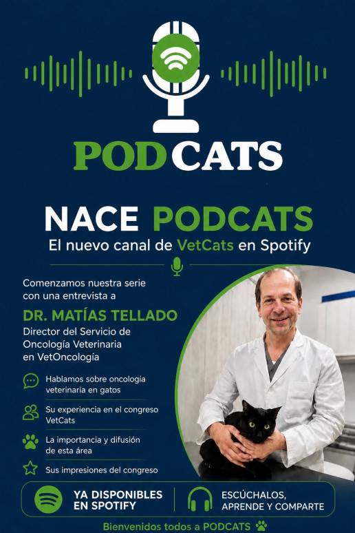 VetCats lanza “Podcats”, una nueva serie de entrevistas con referentes del sector veterinario