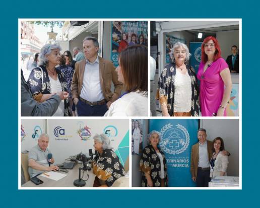 El Colegio Oficial de Veterinarios de la Región de Murcia participa un año más en la XIX edición de la Feria de la Salud de Lorca