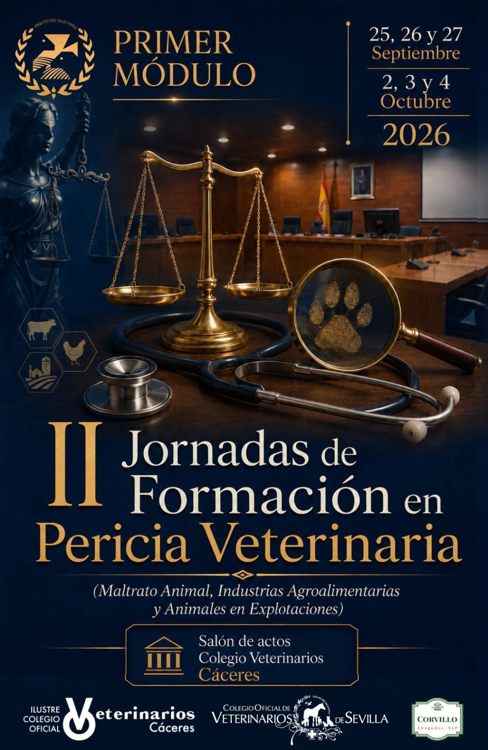 II Jornadas de formación en Pericia Veterinaria