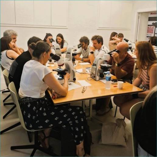 El ICOVV convierte su sede por un día en un laboratorio de citología cutánea