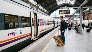 La RSCE tilda de histórica la decisión de Renfe de permitir viajar con perros de hasta 40 kilos tras años de reivindicación