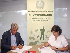 El Colegio de Veterinarios de Toledo y Cáritas Diocesana firman un convenio de colaboración para impulsar acciones sociales en la provincia