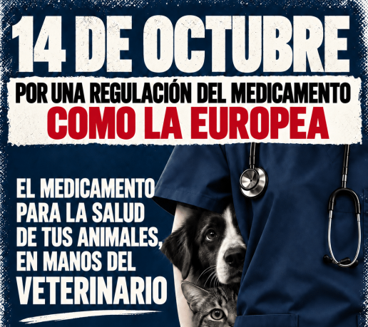 Los veterinarios se concentrarán ante el Congreso el 14 de octubre para exigir soluciones definitivas al conflicto del medicamento veterinario