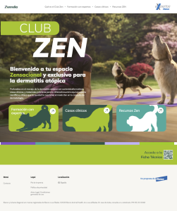 Elanco lanza “Club Zen”, una nueva plataforma especializada en dermatitis atópica canina, exclusiva para veterinarios.