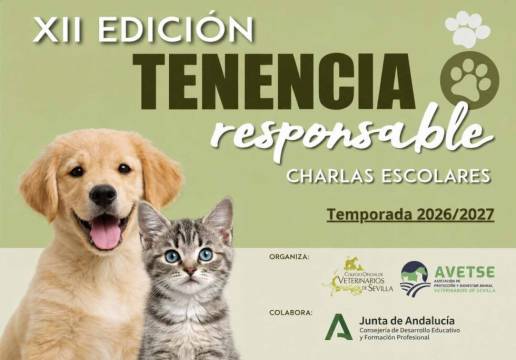 XII Temporada de Charlas de “Tenencia Responsable de Animales”. Curso 2026/27