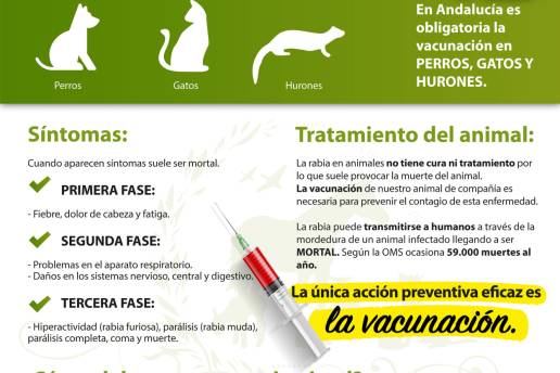 28 de septiembre. Día Mundial contra la Rabia, un problema de Salud Animal y Salud Pública
