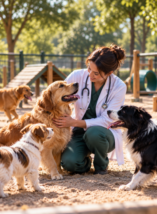 El Colegio Oficial de Veterinarios de Pontevedra reclama asesoramiento veterinario especializado en el diseño y gestión de parques caninos