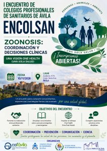 Veterinarios, médicos, enfermeros y farmacéuticos de Ávila abordarán la zoonosis desde una perspectiva una sola salud