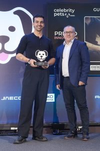 La profesión veterinaria, protagonista en la II edición de los Celebrity Pets Awards Guadalupe Miró y Víctor Algra fueron reconocidos con los premios Ciencia y Salud