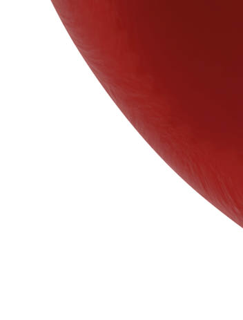 3d render red blood cells rotate 9 degrees on white background with Clipping Path