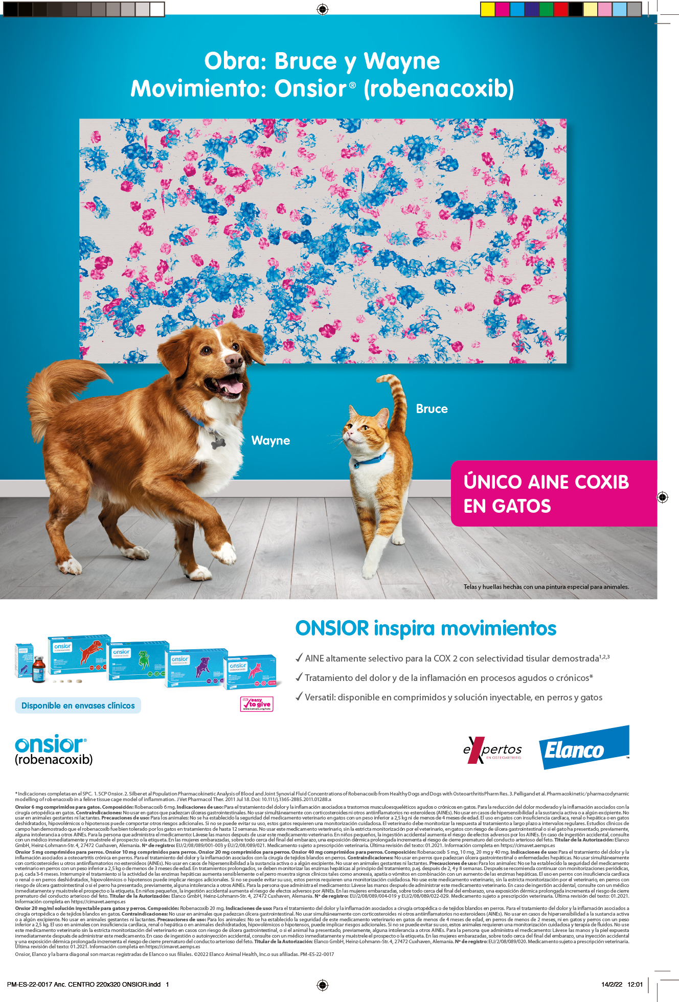 PATH:   Documents Evolphin%20Zoom LILLY_LAYOUTS ELANCO EAHONS 55269_eahons_onsior_cat_djd_vet_ad layouts+copy 55269_eahons_osnsior_cat_vet_ad_lo indd saved by joe immen