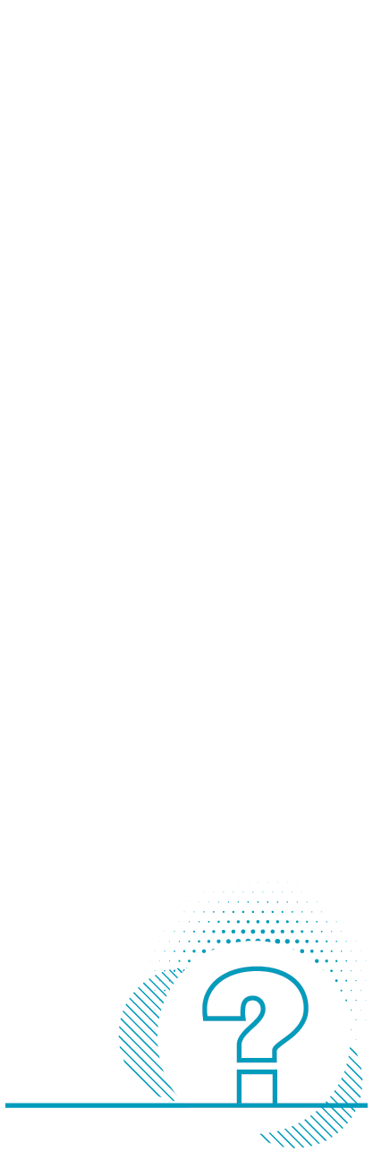 line style question mark symbol background for social support or help vector