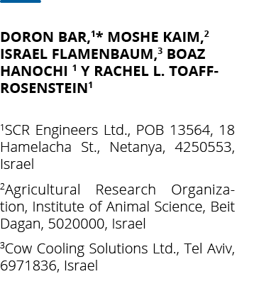 D oron Bar,1* Moshe Kaim,2 Israel Flamenbaum,3 Boaz Hanochi 1 y Rachel L  Toaff-Rosenstein1 1SCR Engineers Ltd , POB    