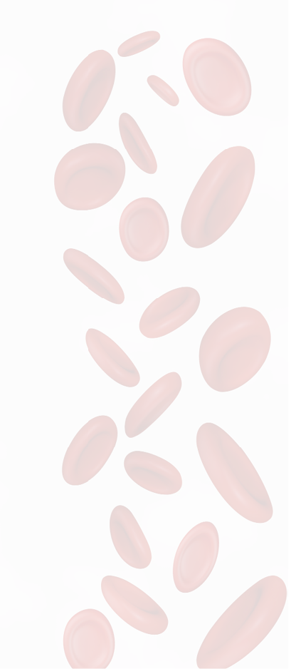 Vector Streaming Blood Cells  Abstract medical background