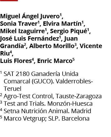 Miguel  ngel Juvero1  Sonia Traver1  Elvira Mart n1  Mikel Izaguirre1  Sergio Piqu 1  Jos  Luis Fern ndez1  Juan Gran   