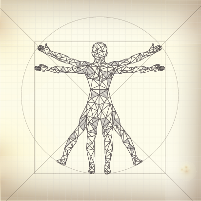 da vinci sign  abstract science  drawing of proportion man  Leonardo Da Vinci Vetruvian Man  human anatomy